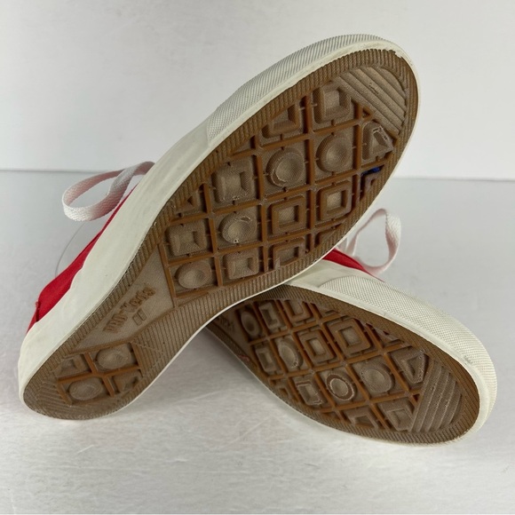 Pro keds Red Canvas Sneakers with White Laces 8 - Picture 9 of 9